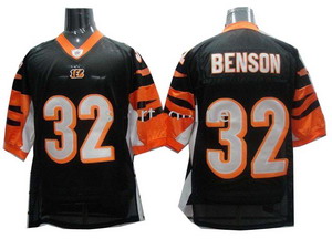 Cincinnati Bengals 32 Cedric Benson black orange Jerseys
