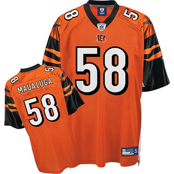 Cincinnati Bengals 58 Maualuga orange Jerseys