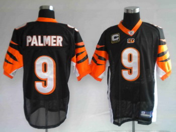 Cheap Cincinnati Bengals Carson Palmer Team Color black Jersey c patch For Sale