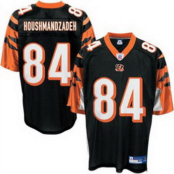 Cincinnati Bengals 84 T.J. Houshmandzadeh Black Football Jersey