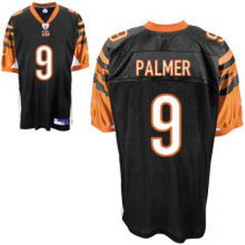 Cheap Cincinnati Bengals 9 Carson Palmer Black Jersey For Sale