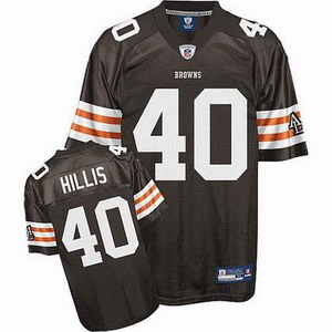 Cleveland Browns 40 Peyton Hillis Team Color Jersey Brown