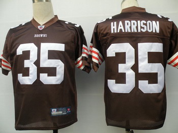 Cheap Cleveland Browns 35 Jerome Harrison brown jerseys For Sale