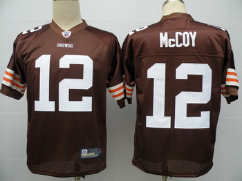 Cleveland Browns 12 Colt Mccoy Brown Jerseys