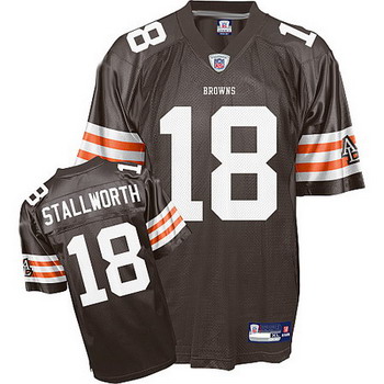 CLEVELAND BROWNS DONTE STALLWORTH 18 JERSEY
