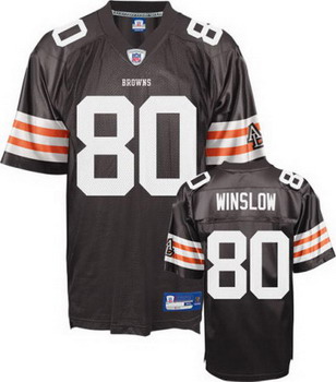 Cleveland Browns 80 Kellen Winslow Team color Jersey
