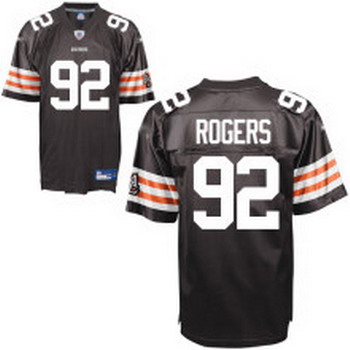 Cleveland Browns 92 Shaun Rogers team color