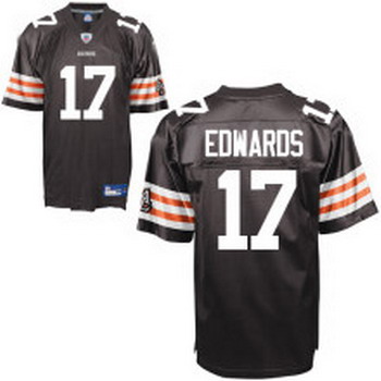 Cheap Cleveland Browns 17 Braylon Edwards Brown Jersey For Sale
