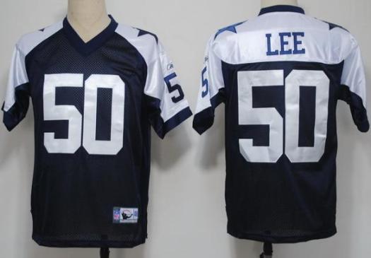 Cheap Dallas Cowboys 50 Lee Blue Thanksgivings NFL Jerseys For Sale