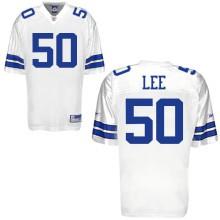 Dallas Cowboy 50 Sean Lee White Jersey