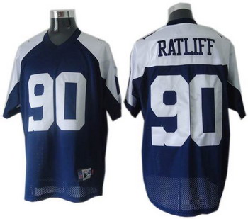 Dallas Cowboys 90 Jay Ratliff jerseys Thanksgivin blue
