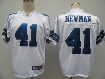 Dallas Cowboys 41 Terence Newman White Jerseys
