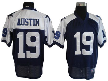 Miles Austin 19 Blue Dallas Cowboys THANKSGIVIN Jersey