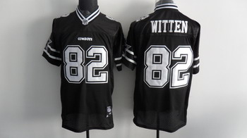 Dallas Cowboys 82 Jason Witten Black Jerseys