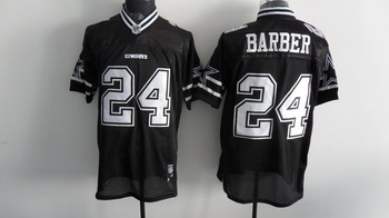 Dallas Cowboys 24 Marion Barber Black Jerseys