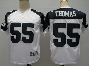 Cheap Dallas Cowboys 55 Thomas White Jerseys Thanksgiving Throwback For Sale