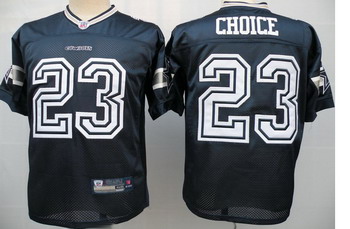 Cowboys 23 Tashard choice blue Jersey