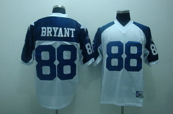 Dallas Cowboys 88 bryant white thanksgiving jerseys
