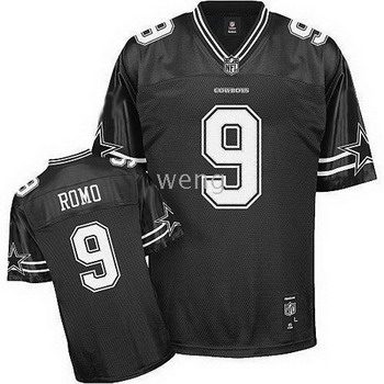 Cheap Dallas Cowboys 9 Tony Romo black jerseys For Sale