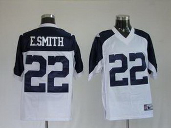 jerseys Dallas Cowboys 22 E.Smith White thanksgivings Jerseys