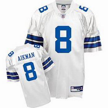 Cheap jerseys Dallas Cowboys 8 aikman white Jersey For Sale