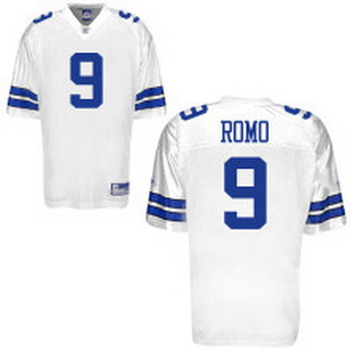 Dallas Cowboys 9 Tony Romo White Jersey