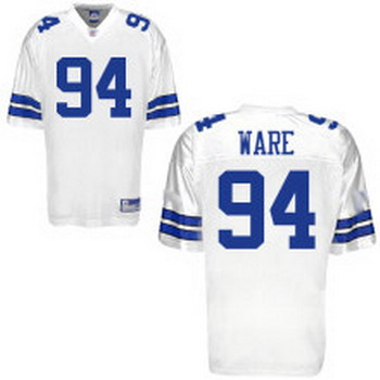Cheap Dallas Cowboys 94 DeMarcus Ware White Jersey For Sale