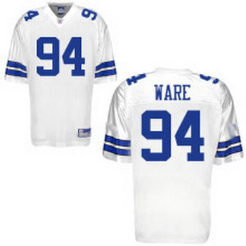 Dallas Cowboys 94 DeMarcus Ware White Jersey