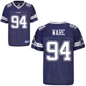 Cheap Dallas Cowboys 94 DeMarcus Ware Blue Jersey For Sale
