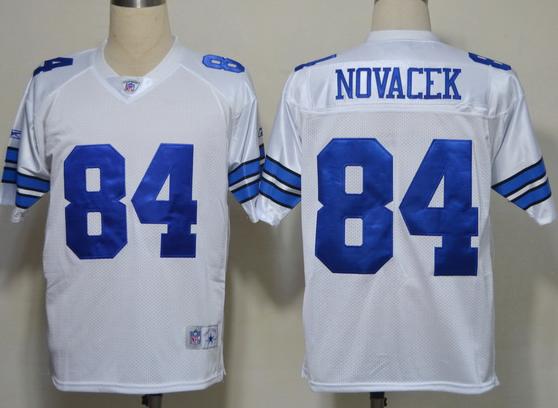 Dallas Cowboys #84 Jay Novacek White NFL Jerseys