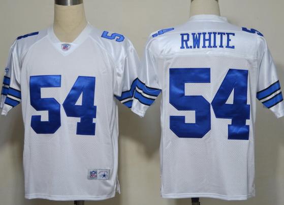 Dallas Cowboys 54 Randy White White NFL Jerseys