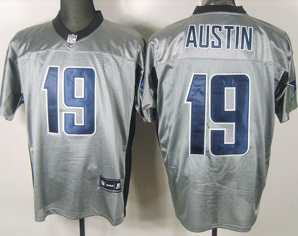Dallas Cowboys 19 Austin Grey Shadow NFL Jersey