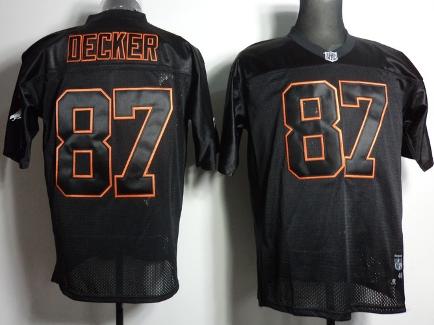 Denver Broncos 87 Eric Decker Black NFL Jersey