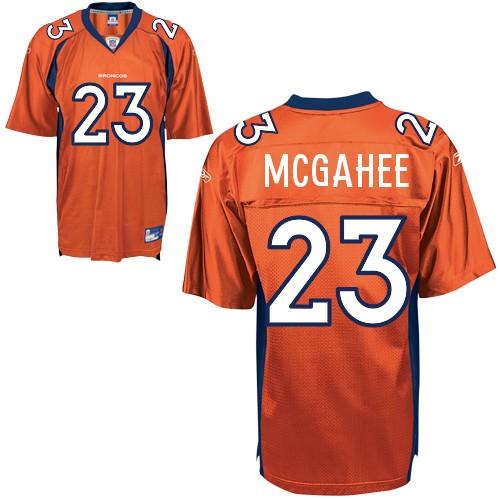 Denver Broncos 23 Willis McGahee Orange NFL Jerseys