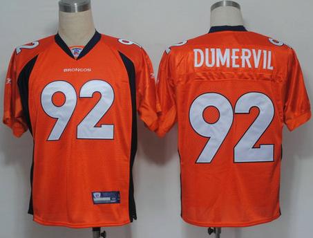 Denver Broncos 92 Dumervil Orange NFL Jerseys