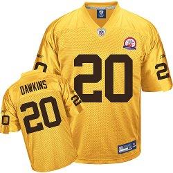 Denver Broncos 20 DAWKINS Gold NFL Jersey