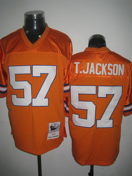 Denver Broncos 57 Jackson Orange Jersey Throwback Denver Broncos 57 Jackson Orange Jersey Throwback