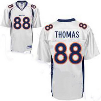 Denver Broncos 88 Demaryius Thomas Color white Jersey