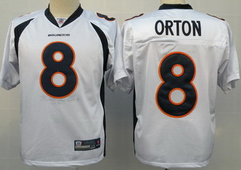 Denver Broncos 8 Kyle orton white Authentic Jersey