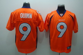 Cheap Denver Broncos 9 Quinn Orange Jersey For Sale