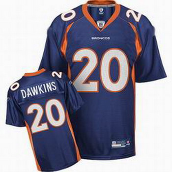 Denver Broncos 20 Brian Dawkins team color