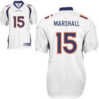 Cheap Denver Broncos 15 Brandon Marshall White For Sale