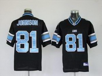 Cheap jerseys Detroit Lions 81 Calvin Johnson black Authentic Jerseys For Sale