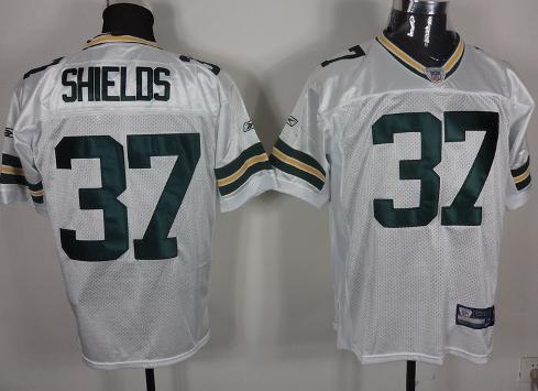 Green Bay Packers 37 Sam Shields White NFL Jerseys