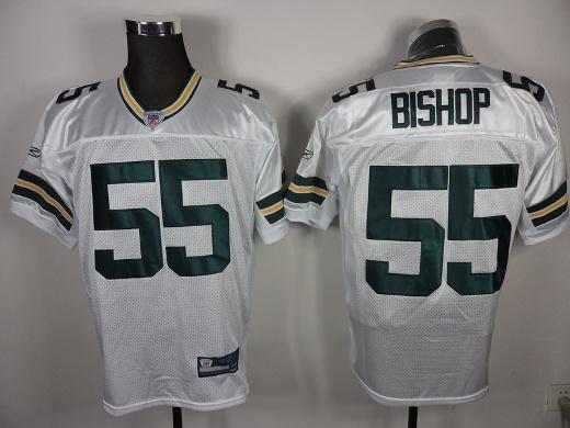 Cheap Green Bay Packers 55 Bishop White NFL Jersey For Sale