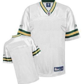 Green Bay Packers Blank White Jersey