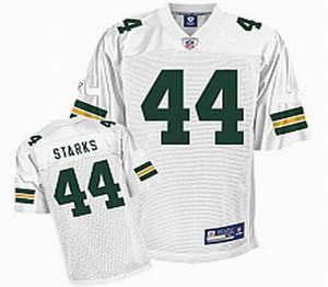 Green Bay Packers 44 James Starks Jersey White Jerseys