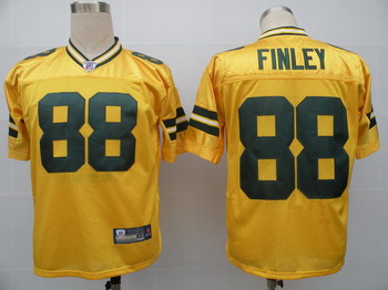 Cheap Green Bay Packers 88 Jermichael Finley Yellow Jerseys For Sale
