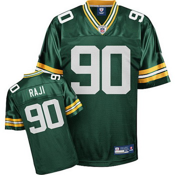 Green Bay Packers 90 BJ Raji Green jerseys