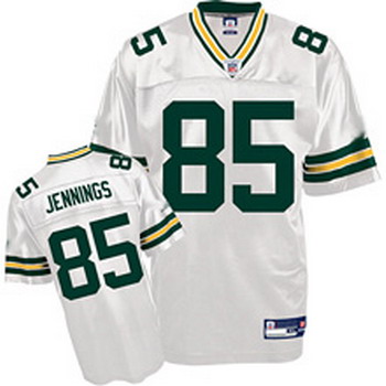 Green Bay Packers Greg Jennings 85 white
